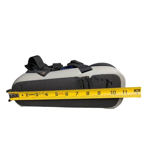 Plantar Fasciitis Unisex Night Brace Splint Large Gray & Blue Fully Adjustable - Picture 9 of 11